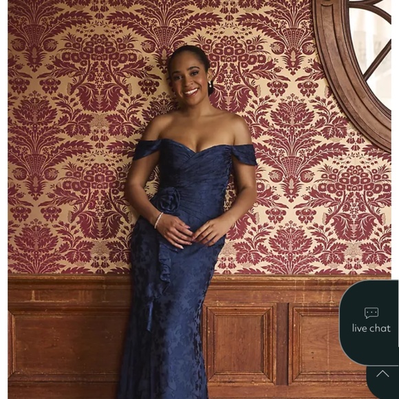 OLEG CASSINI  Off-the-Shoulder Floral Print Burnout Sheath Dress STYLE# D40WBM49 - Picture 1 of 1